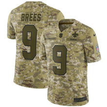 Load image into Gallery viewer, Drew Brees New Orleans Saints Game Jersey 2019 Camo