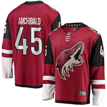 Load image into Gallery viewer, Josh Archibald Arizona Coyotes Player Swingman Jersey 2019