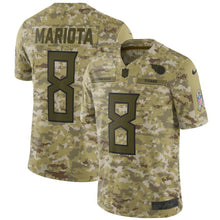 Load image into Gallery viewer, Marcus Mariota Tennessee Titans Game Jersey 2019 Camo