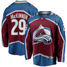 Load image into Gallery viewer, Nathan MacKinnon Colorado Avalanche Player Swingman Jersey 2019