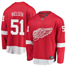 Load image into Gallery viewer, Frans Nielsen Detroit Red Wings Player Swingman Jersey 2019