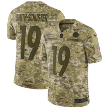 Load image into Gallery viewer, JuJu Smith-Schuster Pittsburgh Steelers Game Jersey 2019 Camo