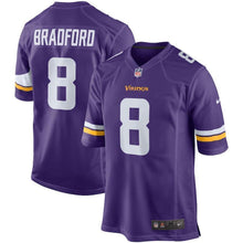 Load image into Gallery viewer, Sam Bradford Minnesota Vikings Game Jersey 2019