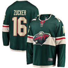 Load image into Gallery viewer, Jason Zucker Minnesota Wild Player Swingman Jersey 2019