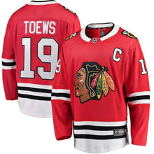 Load image into Gallery viewer, Jonathan Toews Chicago Blackhawks Player Swingman Jersey 2019