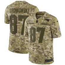 Load image into Gallery viewer, Rob Gronkowski New England Patriots Game Jersey 2019 Camo