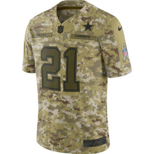 Load image into Gallery viewer, Ezekiel Elliott Dallas Cowboys Game Jersey 2019 Camo