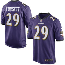 Load image into Gallery viewer, Justin Forsett Baltimore Ravens Game Jersey 2019