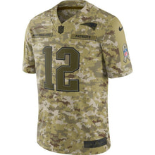 Load image into Gallery viewer, Tom Brady New England Patriots Game Jersey 2019 Camo