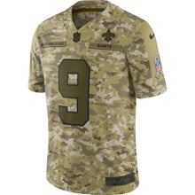 Load image into Gallery viewer, Drew Brees New Orleans Saints Game Jersey 2019 Camo
