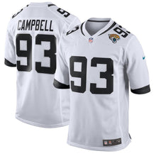 Load image into Gallery viewer, Calais Campbell Jacksonville Jaguars Game Jersey 2019