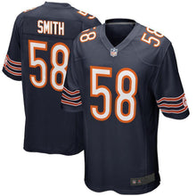 Load image into Gallery viewer, Roquan Smith Chicago Bears 2018 NFL Draft First Round Pick Game Jersey 2019