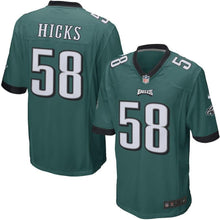 Load image into Gallery viewer, Jordan Hicks Philadelphia Eagles Game Jersey 2019