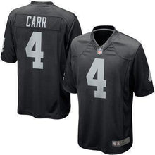 Load image into Gallery viewer, Derek Carr Oakland Raiders Game Jersey 2019