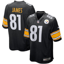 Load image into Gallery viewer, Jesse James Pittsburgh Steelers Game Jersey 2019