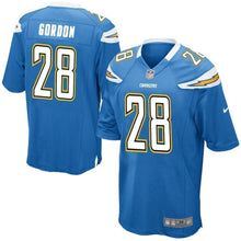 Load image into Gallery viewer, Melvin Gordon III Los Angeles Chargers Game Jersey 2019