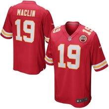 Load image into Gallery viewer, Jeremy Maclin Kansas City Chiefs Game Jersey 2019