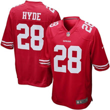 Load image into Gallery viewer, Carlos Hyde San Fracisco 49ers Game Jersey 2019