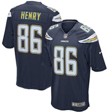 Load image into Gallery viewer, Hunter Henry Los Angeles Chargers Game Jersey 2019