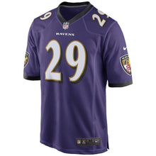 Load image into Gallery viewer, Justin Forsett Baltimore Ravens Game Jersey 2019
