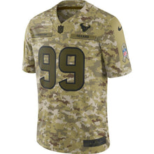 Load image into Gallery viewer, J.J. Watt Houston Texans Game Jersey 2019 Camo