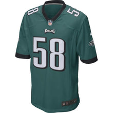 Load image into Gallery viewer, Jordan Hicks Philadelphia Eagles Game Jersey 2019
