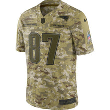 Load image into Gallery viewer, Rob Gronkowski New England Patriots Game Jersey 2019 Camo