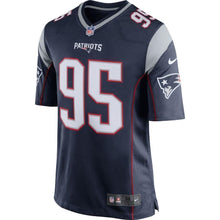 Load image into Gallery viewer, Chandler Jones New England Patriots Game Jersey 2019