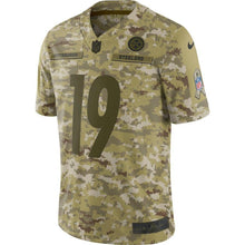 Load image into Gallery viewer, JuJu Smith-Schuster Pittsburgh Steelers Game Jersey 2019 Camo